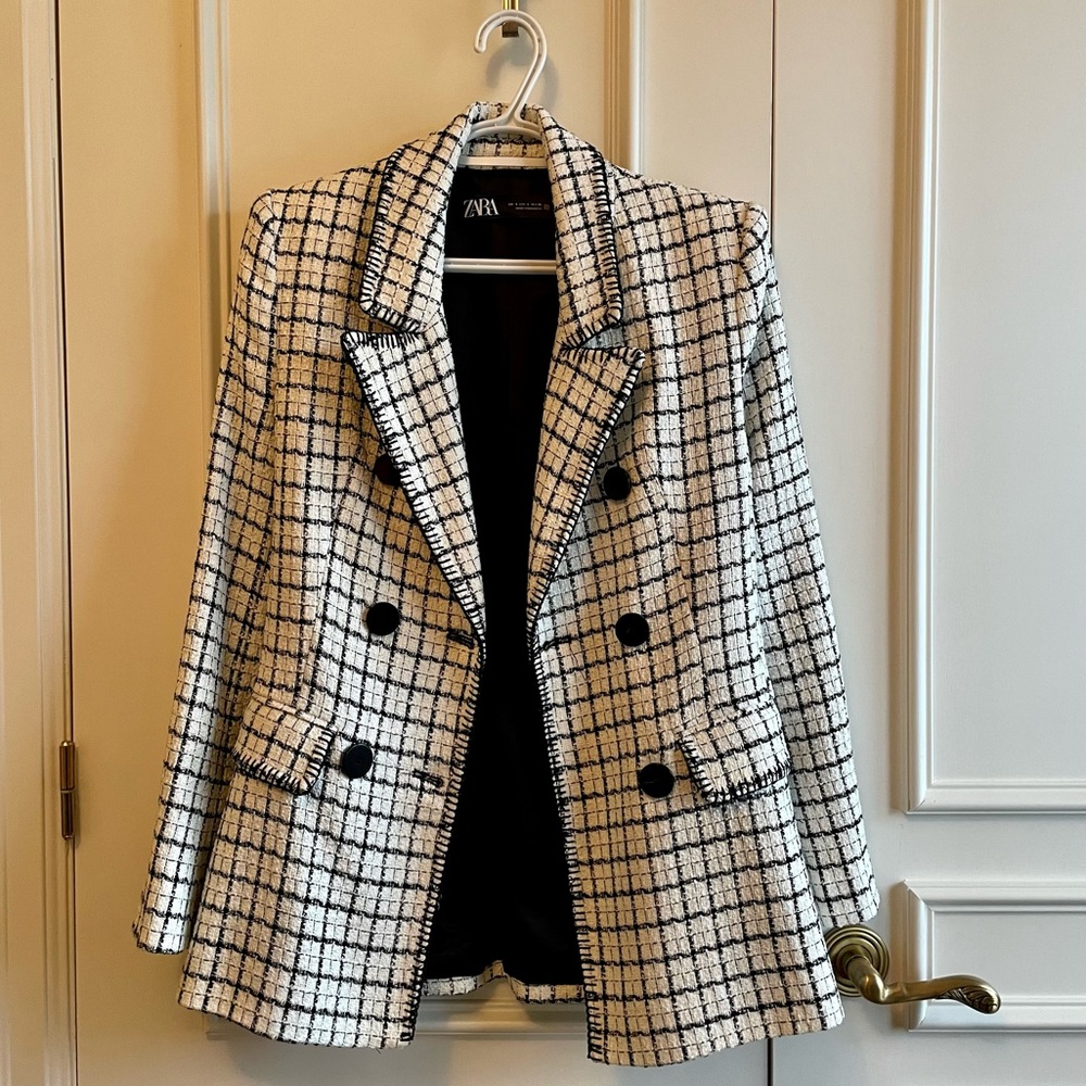 Black & White Blazer